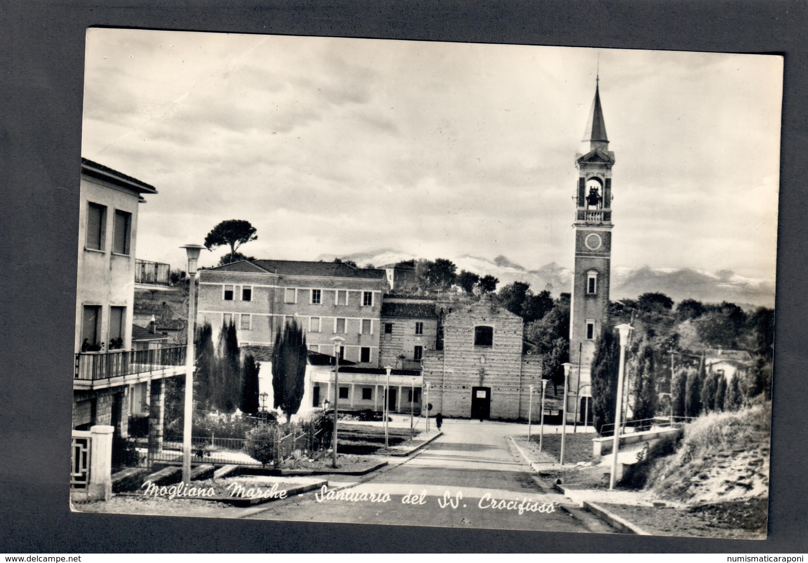 Mogliano Marche Santuario Del SS Crocifisso  VIAGGIATA 1963  COD.C.2024 - Macerata