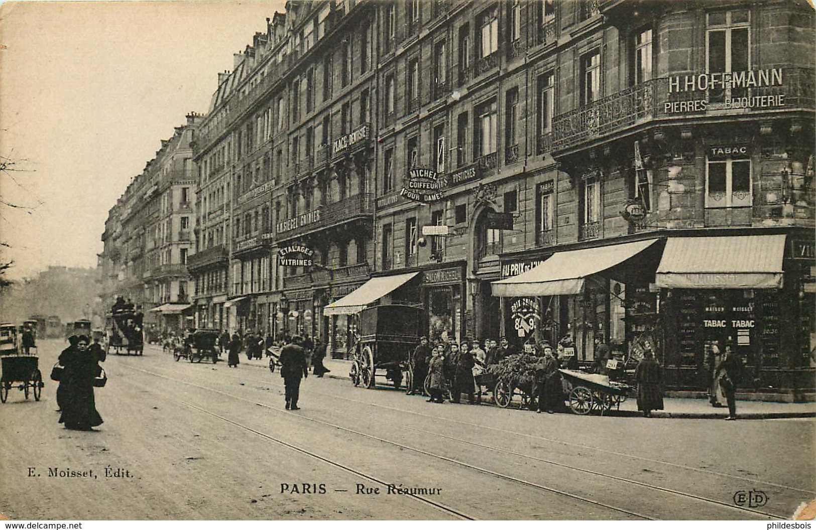 PARIS  Rue Réaumur - Arrondissement: 04