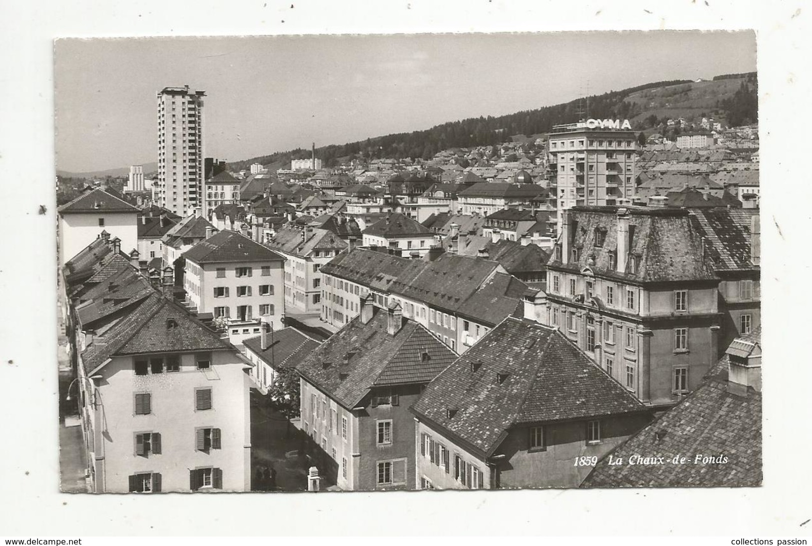 Mo , Cp , SUISSE , La CHAUX De FONDS  , Vierge , Ed. Marcel Rouge - La Chaux-de-Fonds