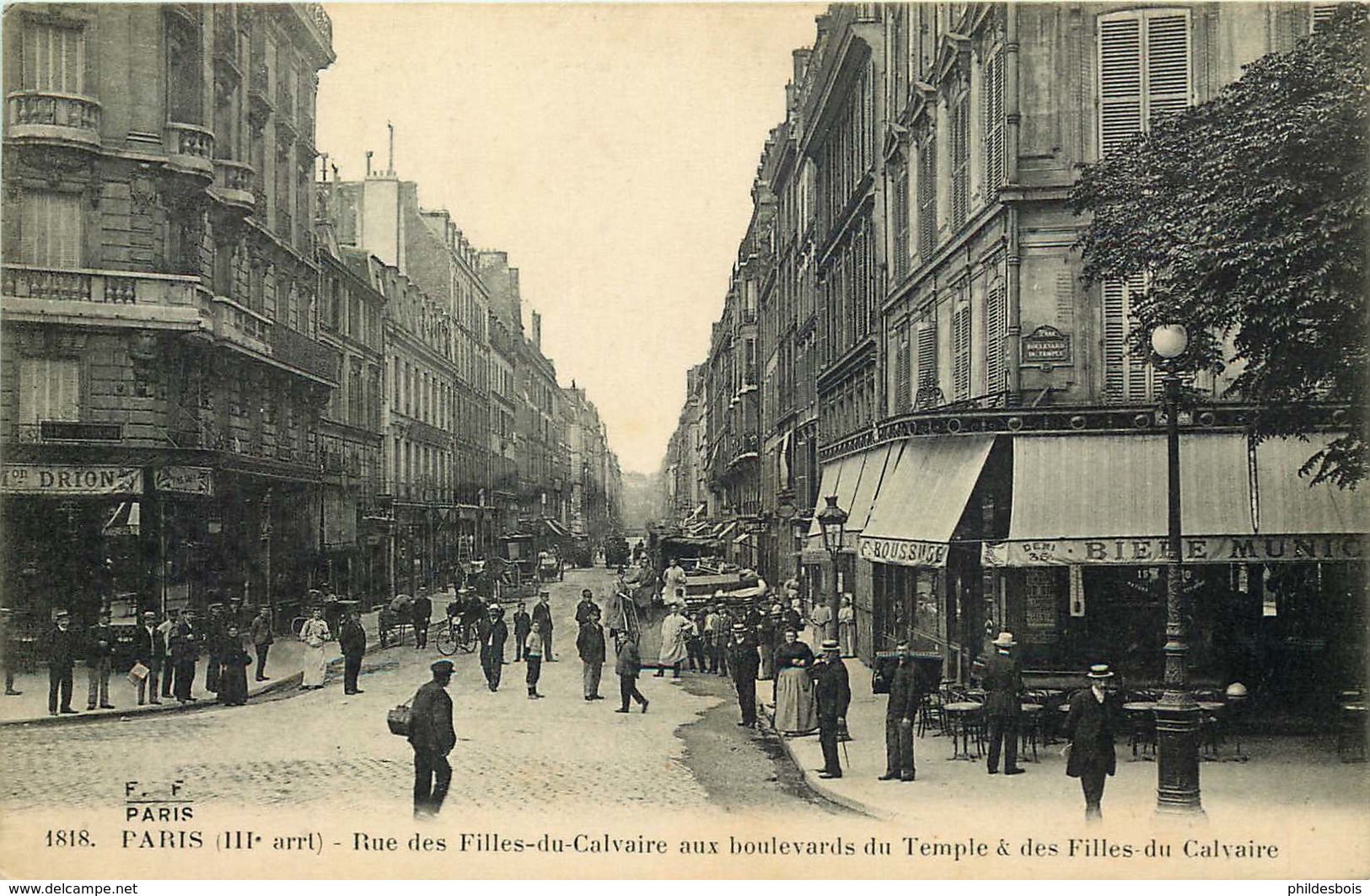 PARIS  Rue Des Filles Du Calvaire - Arrondissement: 03