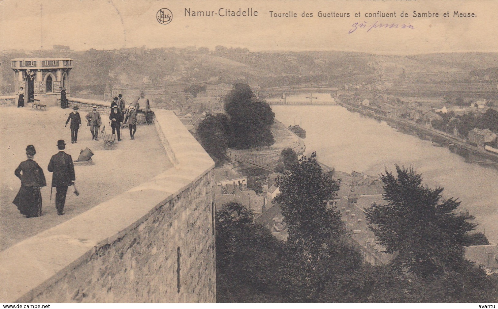 NAMUR / TOURELLE DES GUETTEURS  / GUERRE 1914-18  / FELDPOST - Namur