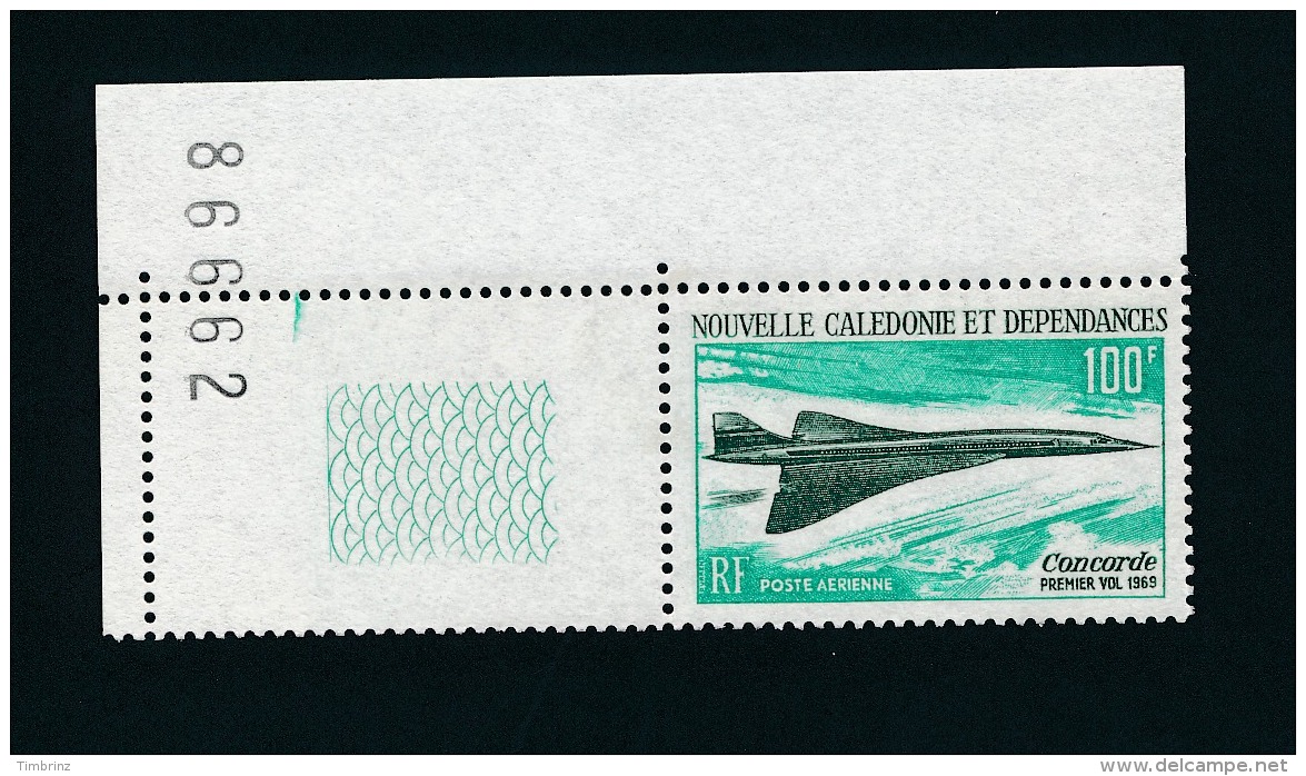 NOUV.-CALEDONIE 1969 - Yv. PA 103 ** SUP Cdf Num  Cote= 37,50 EUR - Avion Supersonique CONCORDE  ..Réf.NCE23836 - Neufs