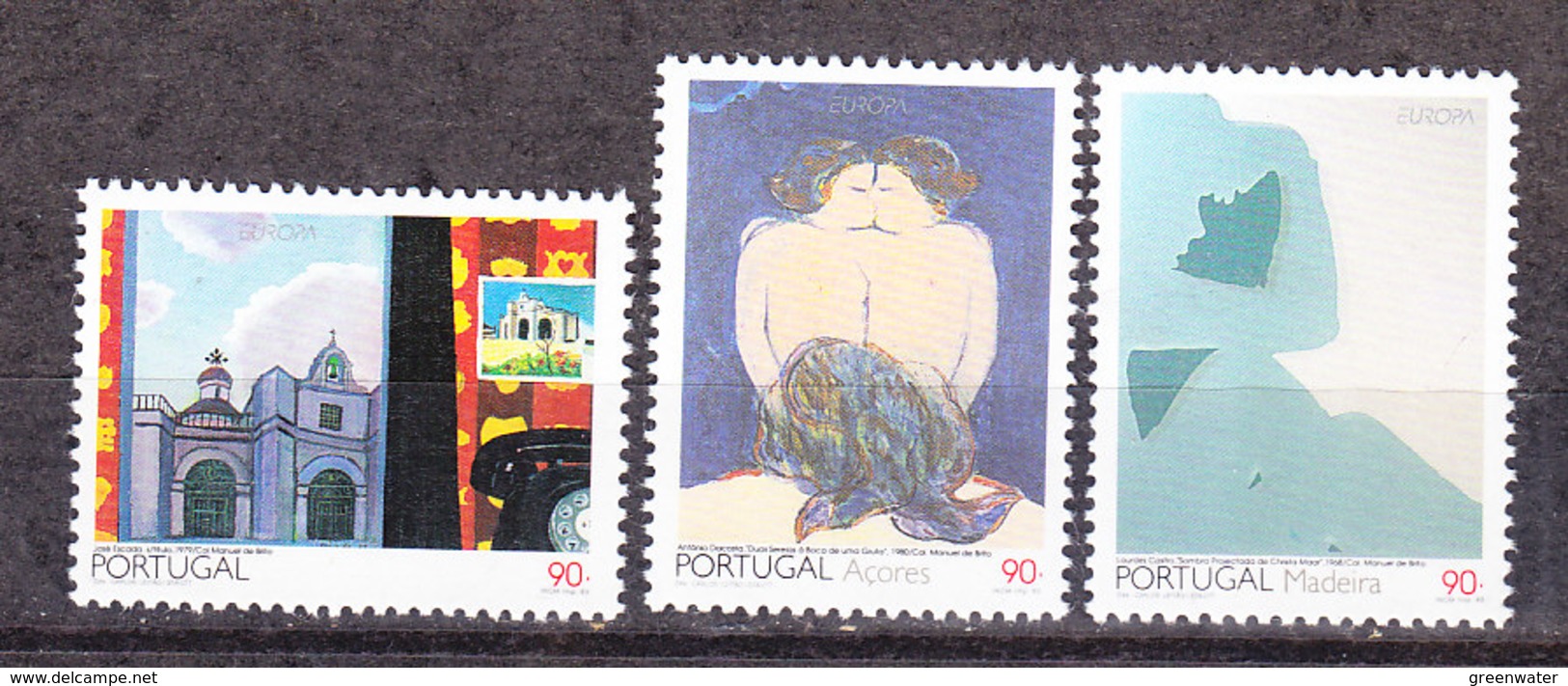 Europa Cept 1993 Portugal , Azores Madeira 3x1v ** Mnh (39577T) Promo - 1993