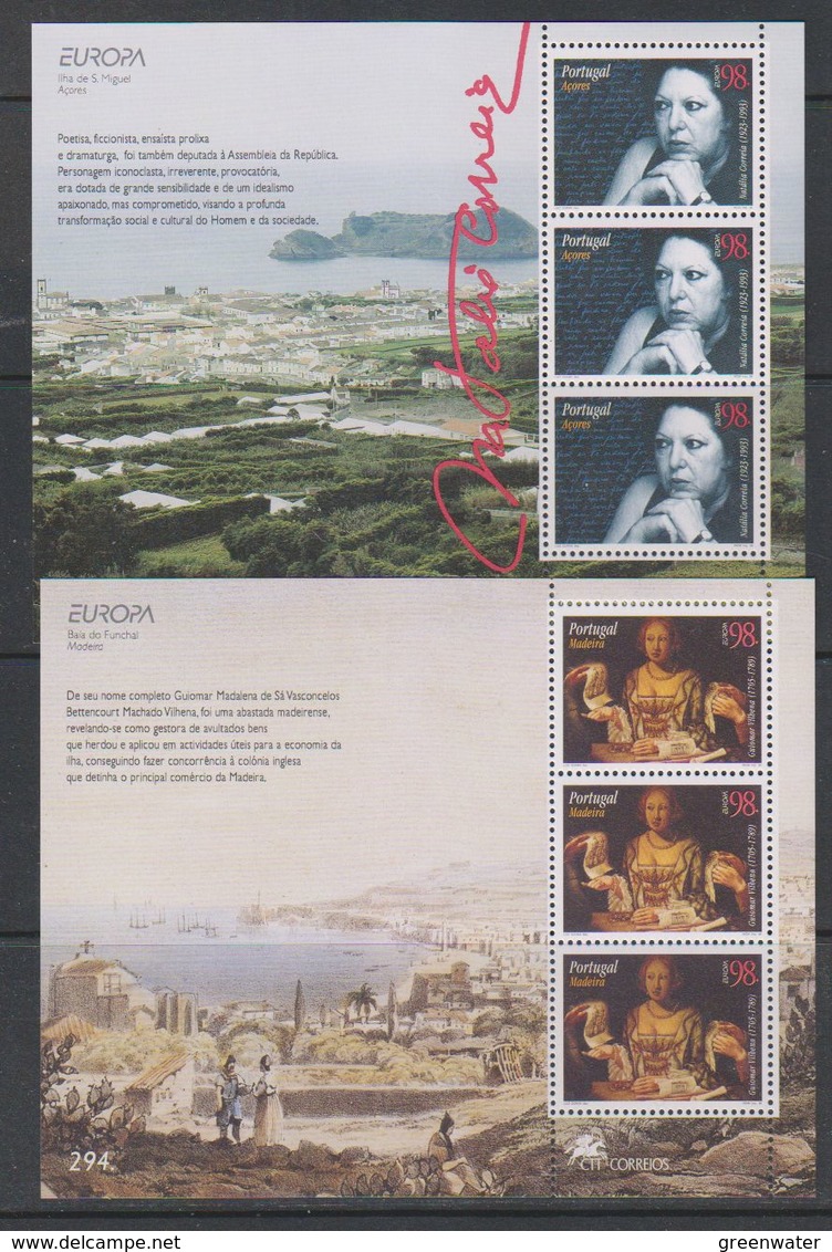Europa Cept 1996  Azores, Madeira 2 M/s ** Mnh (39596) - 1996