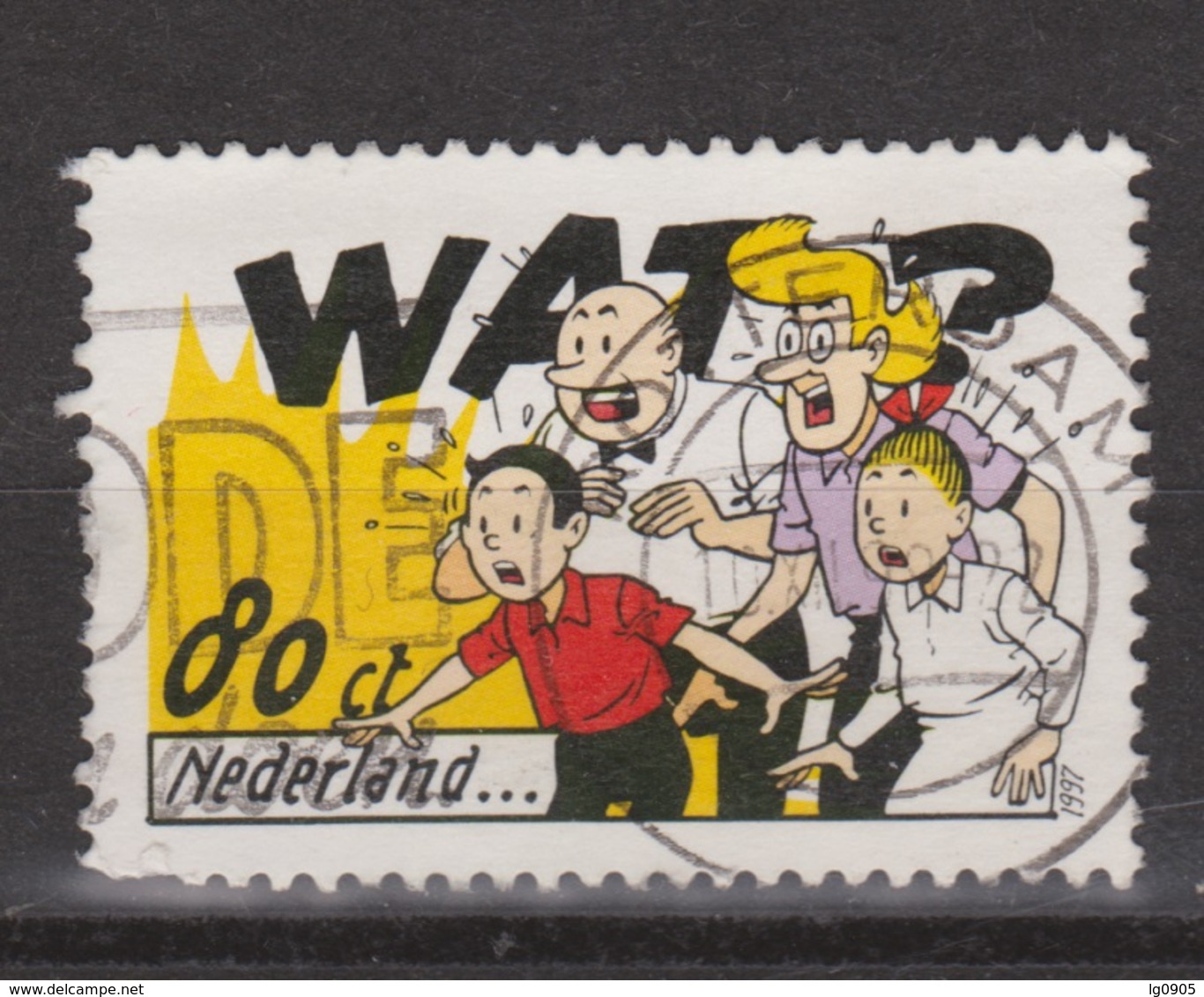 Netherlands Nederland Pays Bas 1714 Used ; Stripverhalen, Bande Dessinee, Cartoon, Comic Suske En Wiske 1997 - Stripsverhalen