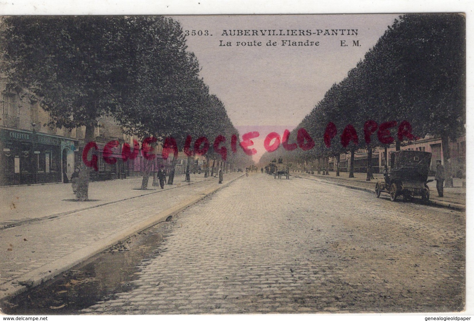 93 - AUBERVILLIERS - PANTIN - LA ROUTE DE FLANDRE - Aubervilliers