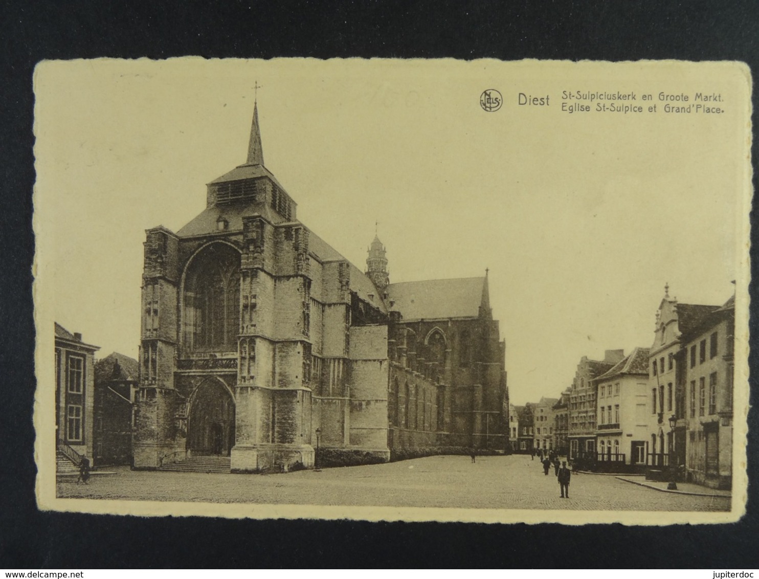 Diest St-Sulpiciuskerk En Groote Markt - Diest