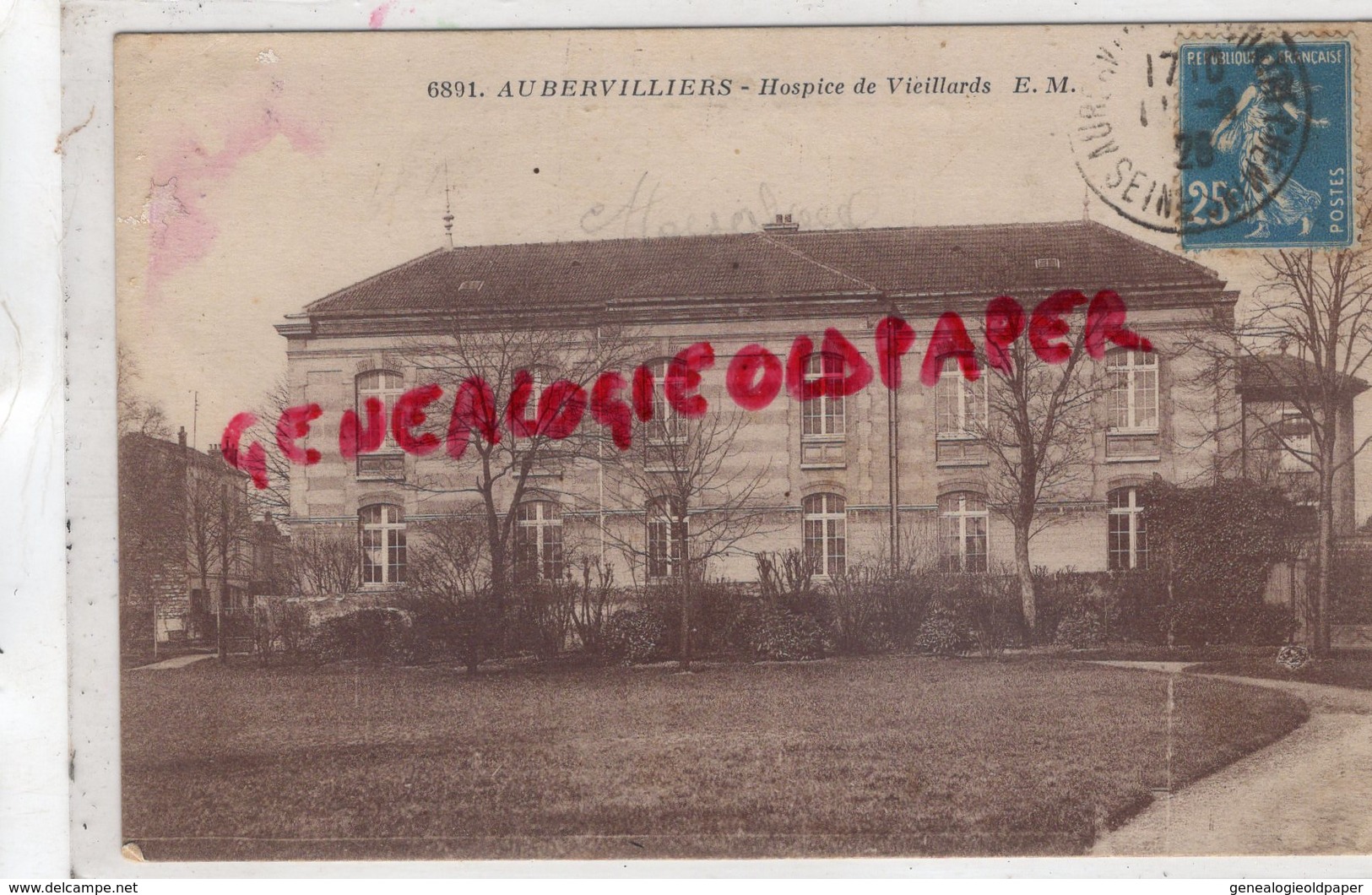 93 - AUBERVILLIERS - HOSPICE DE VIEILLARDS - Aubervilliers