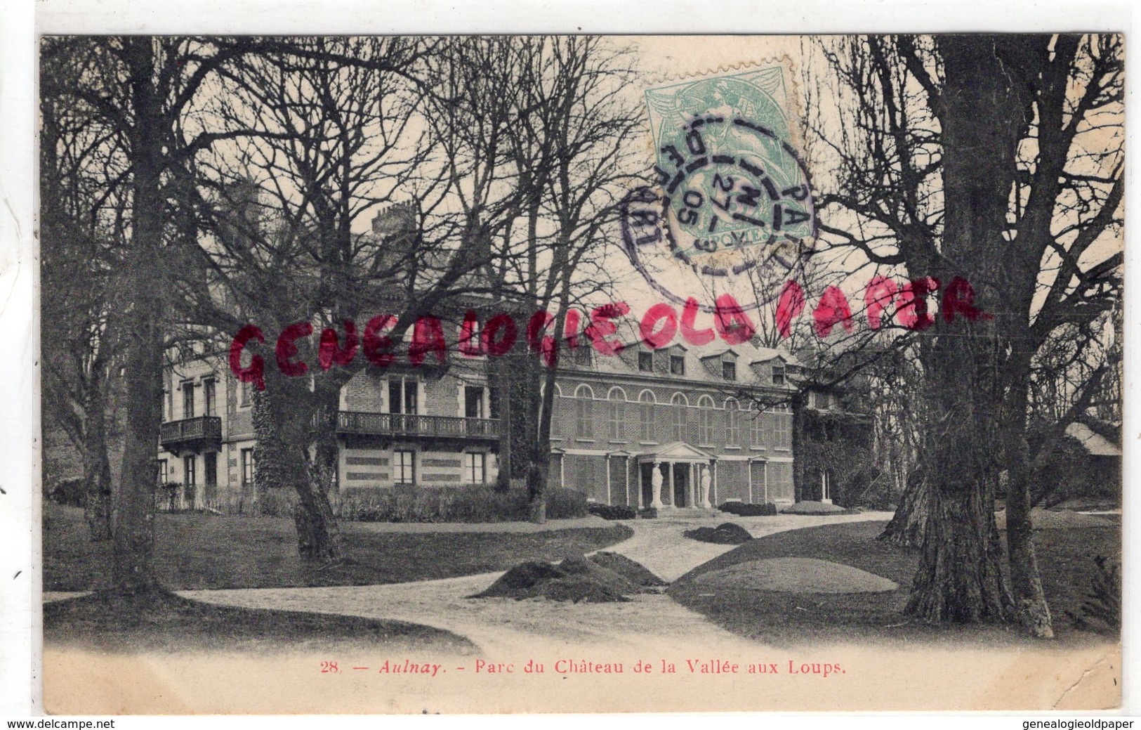 93 - AULNAY - PARC DU CHATEAU DE LA VALLEE AUX LOUPS - Aulnay Sous Bois