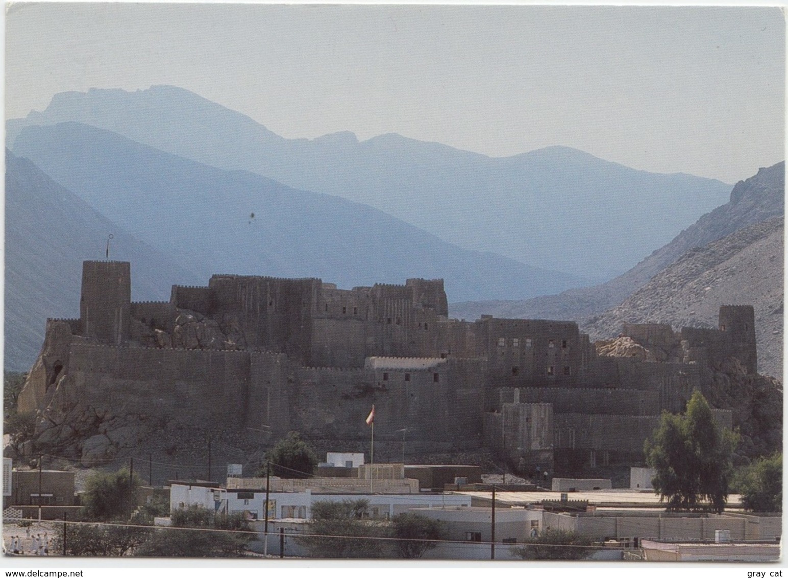 Nakhl Fort, Sultanate Of Oman, Used Postcard [21373] - Oman