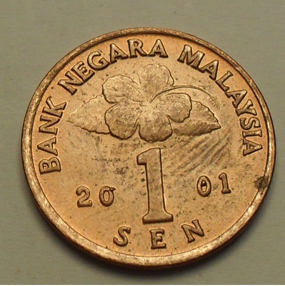 2001 - Malaysie - Malaysia - 1 SEN - KM 49 - Malaysie