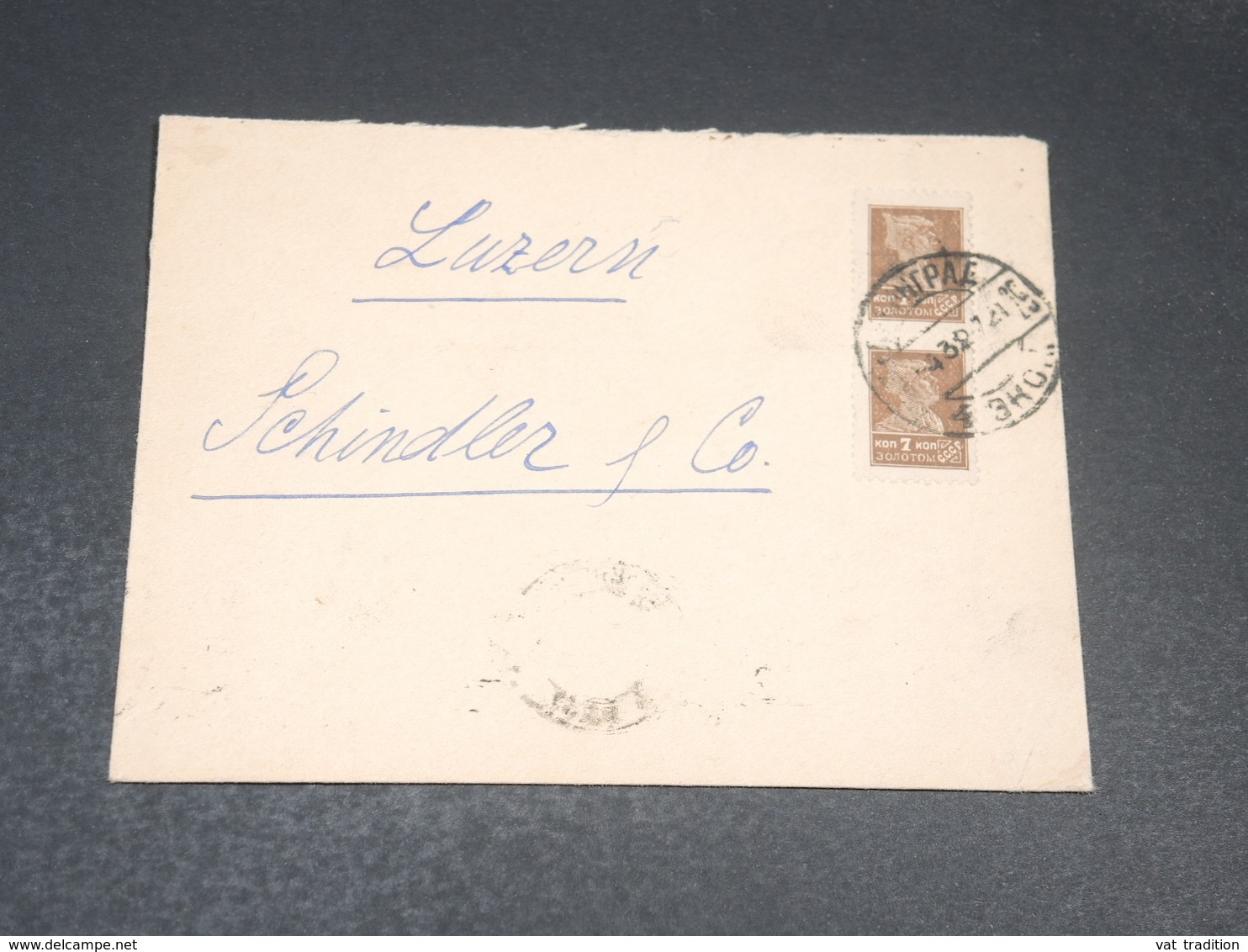 U.R.S.S. - Enveloppe Pour Luzern En 1927 - L 19781 - Cartas & Documentos