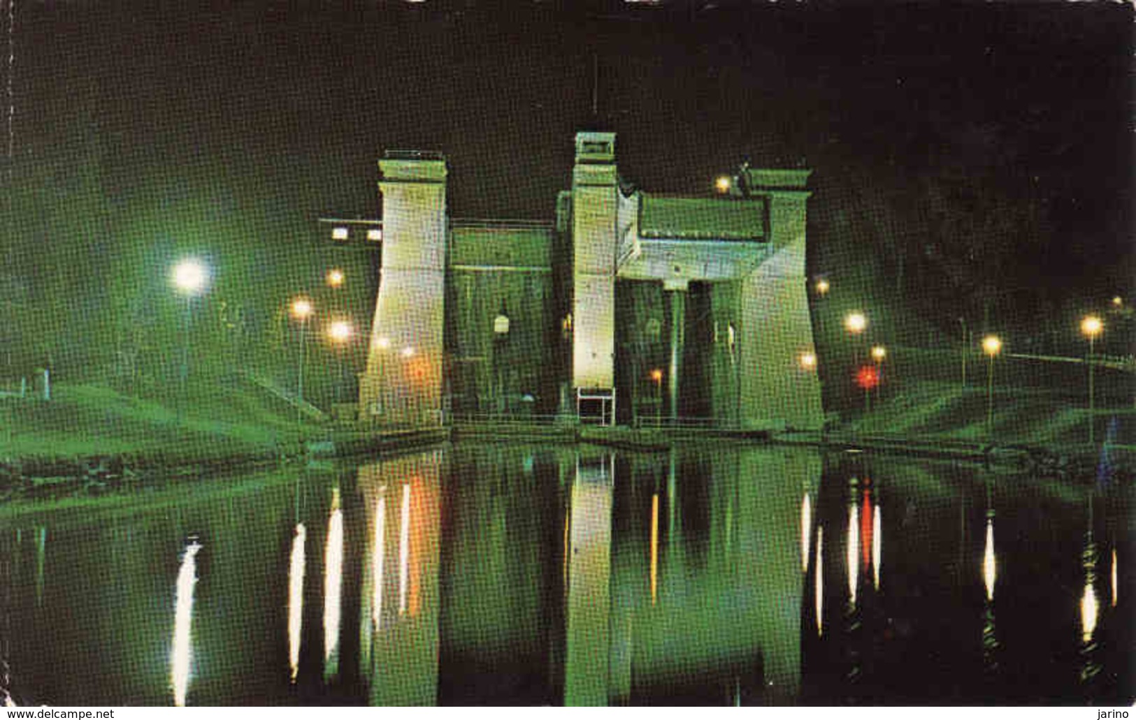 Canada > Ontario > Peterborough, Night View Of The World's Highest Lift In Kawartha Wonderland, Used 1972 - Peterborough