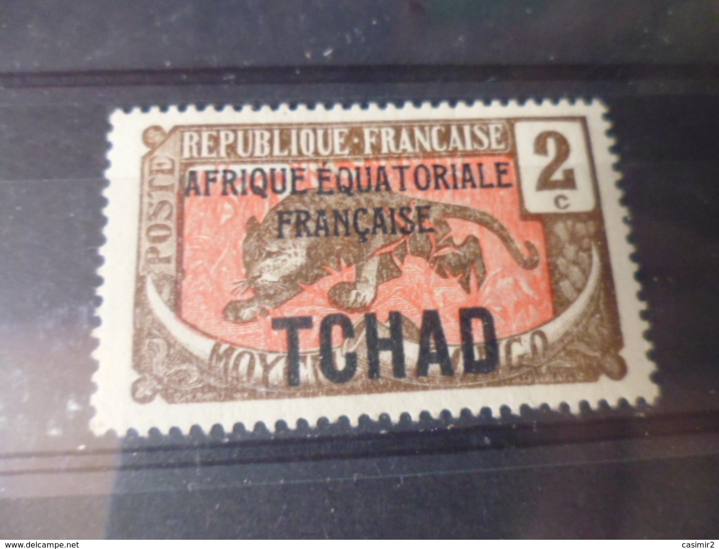 Tchad  TIMBRE POSTE   YVERT  N° 20* - Unused Stamps