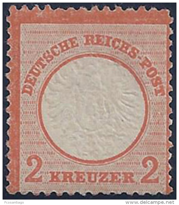 ALEMANIA 1872 - Yvert #21 - MLH * - Nuevos