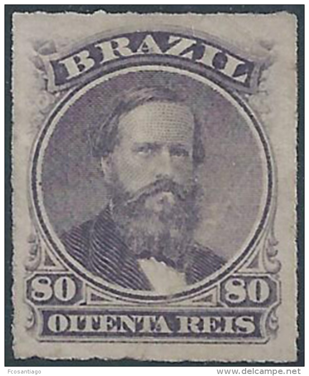 BRASIL 1878/79 - Yvert #33 Sin Goma (*) - Unused Stamps