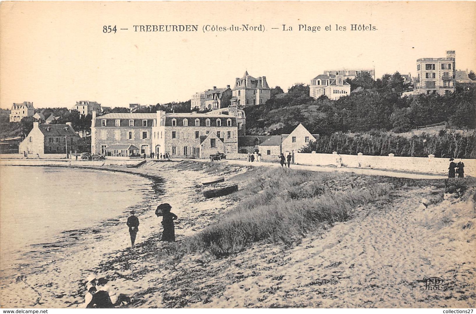 22-TREBEURDEN- LA PLAGE DE LA HÔTELS - Trébeurden