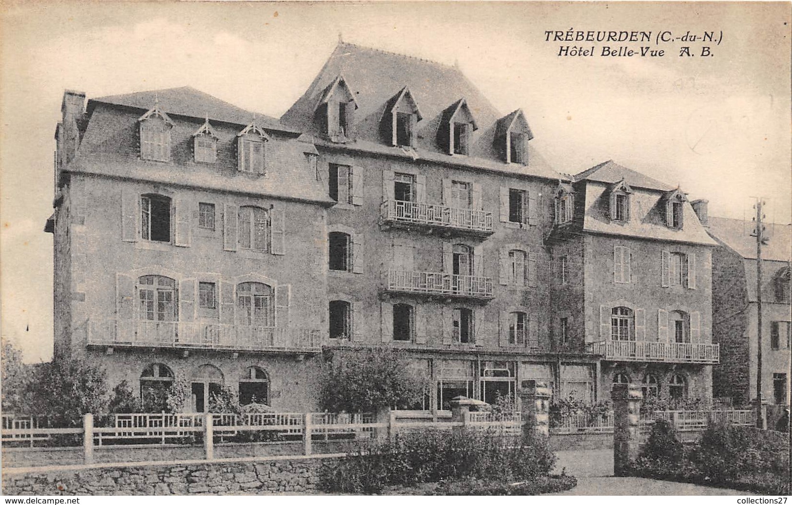 22-TREBEURDEN- HÔTEL BELLE-VUE - Trébeurden