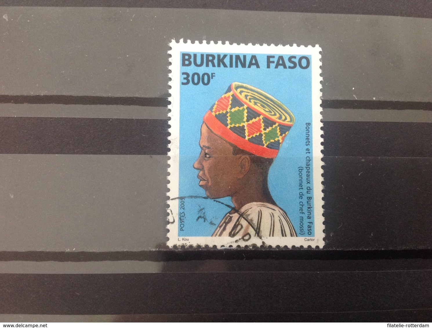 Burkina Faso - Traditionele Hoofddeksels (300) 2005 - Burkina Faso (1984-...)