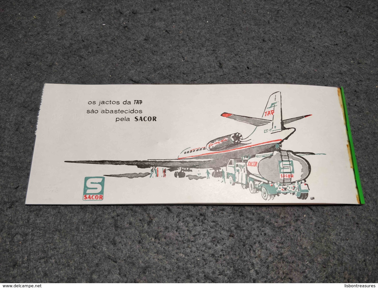 RARE VINTAGE TICKET PORTUGAL TAP AIR LINES  WITH 2X TICKETS 1968 - Europa