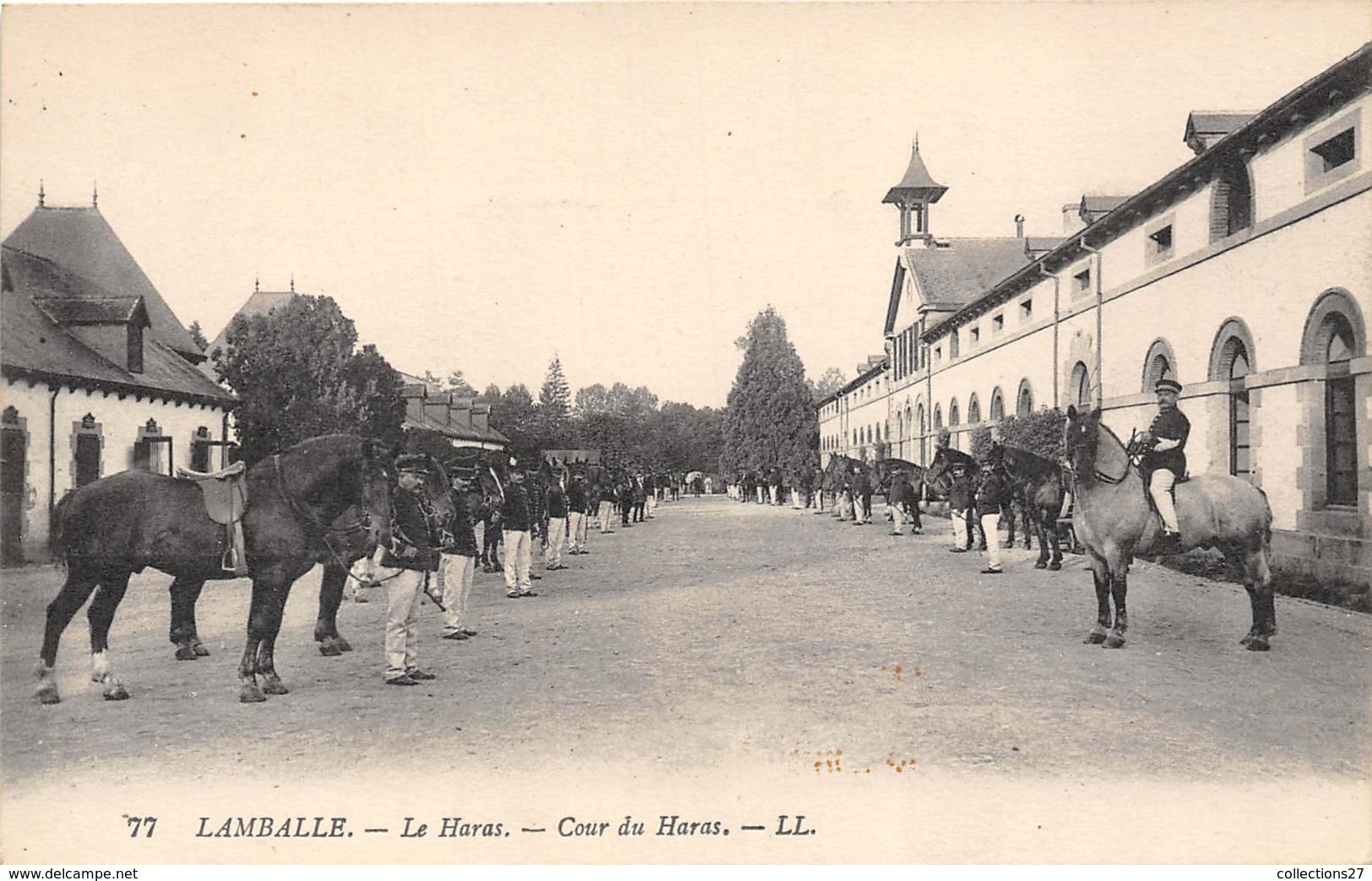 22-LAMBALLE- LE HARAS- COUR DU HARAS - Lamballe