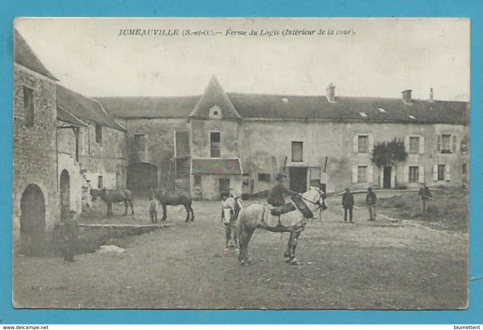 CPA Ferme Du Logis JUMEAUVILLE 78 - Other & Unclassified
