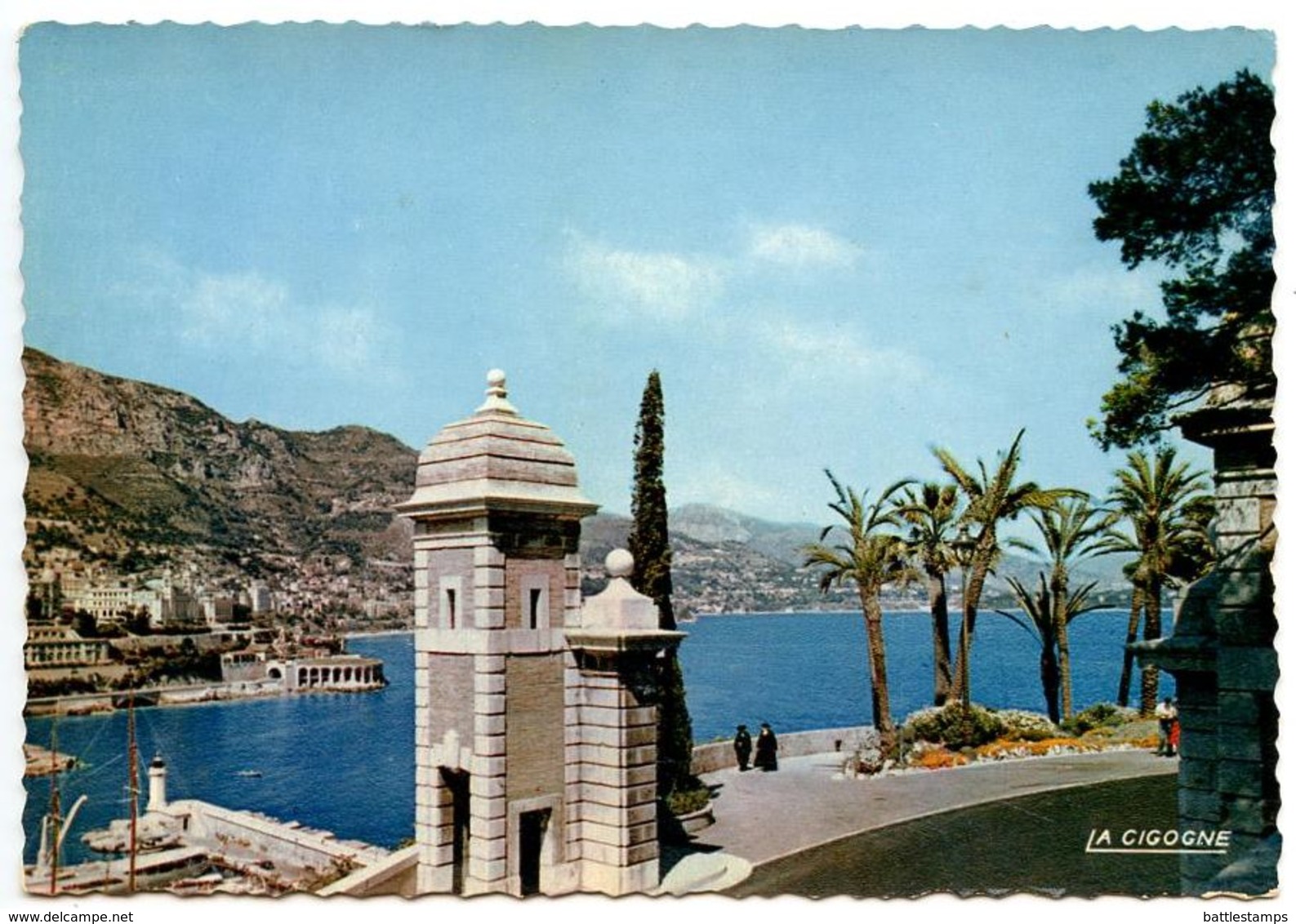 Monaco Modern Postcard The Casino And The Tir Aux Pigeons - Casino