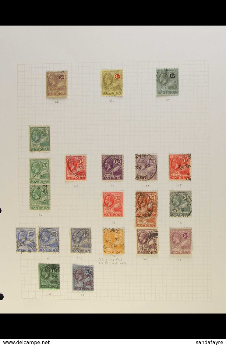 1921-66 FINE USED COLLECTION Includes 1921-29 (wmk MCA) 3d, 4d, And 1s Plus (wmk Script CA) Range Of Values With Shades  - Andere & Zonder Classificatie