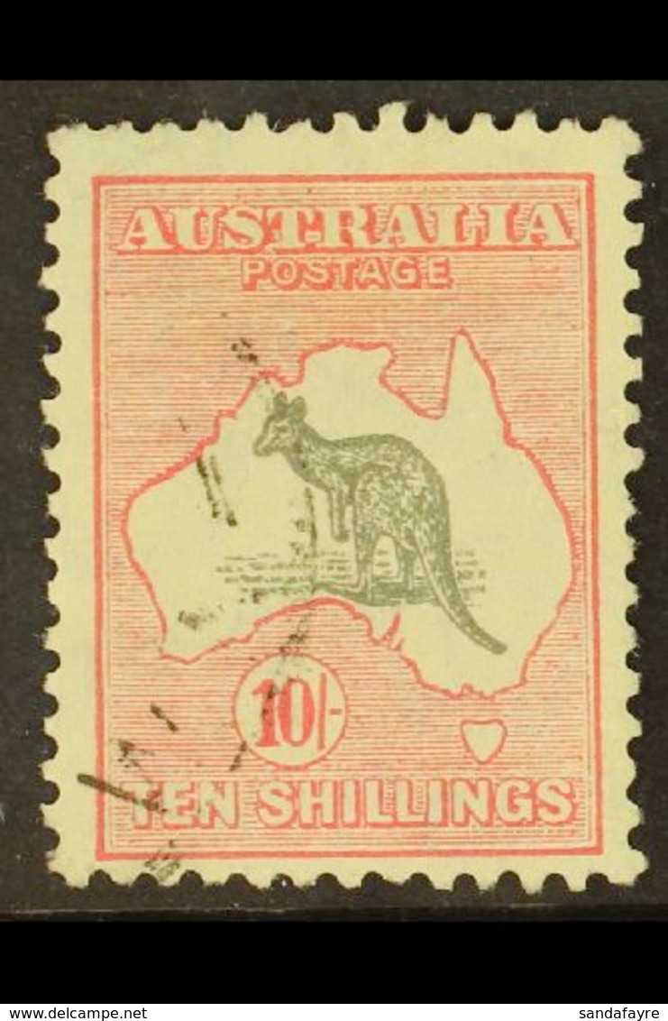 1931-36 10s Grey And Pink Kangaroo, SG 1436, Good Used, Light Cancel And Fresh Colour. For More Images, Please Visit Htt - Altri & Non Classificati