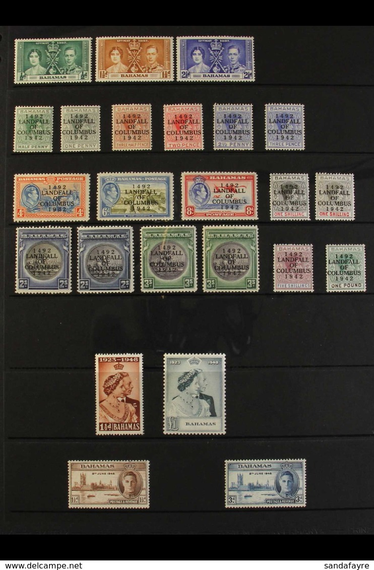 1937-52 COMPLETE "COMMEMORATIVES" SETS COLLECTION. An ALL DIFFERENT, FINE MINT Collection Of Sets, Presented On Stock Pa - Andere & Zonder Classificatie