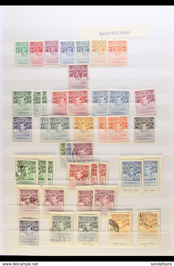 1933-1966 FRESH MINT AND FINE USED Ranges On Stockleaves. Note 1933 Set To 1s Mint; 1938 Set To 2s6d Mint And Complete S - Altri & Non Classificati