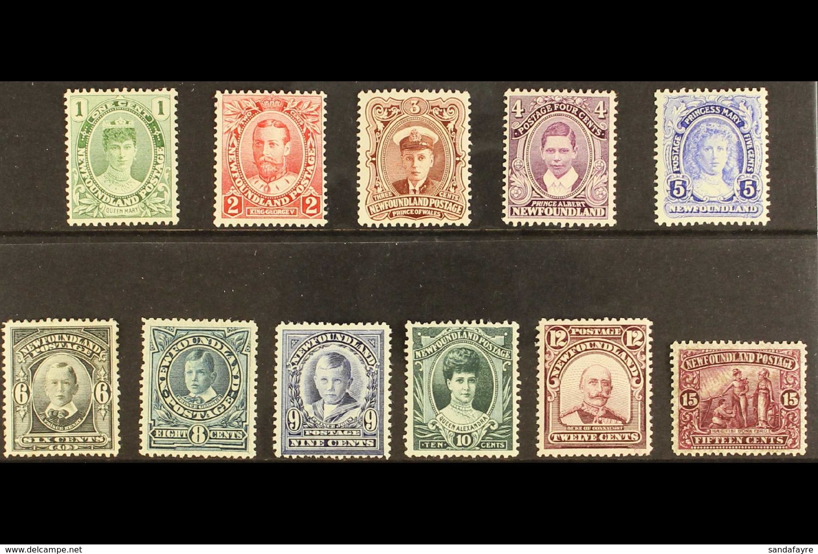 1911-16 Coronation Set, SG 117/27, Fine Mint (11 Stamps) For More Images, Please Visit Http://www.sandafayre.com/itemdet - Other & Unclassified