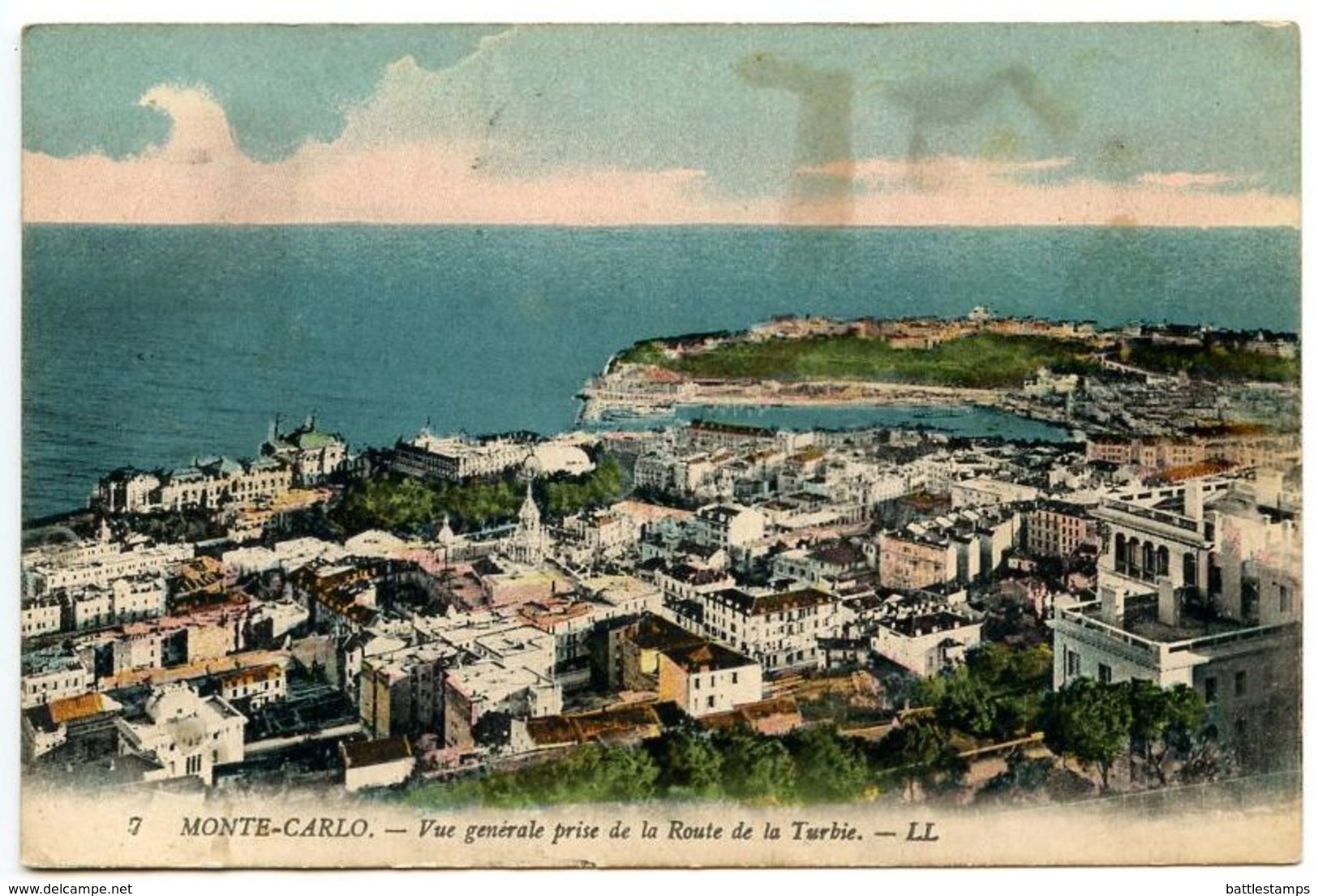 Monaco Vintage Postcard Monte-Carlo - Monte-Carlo