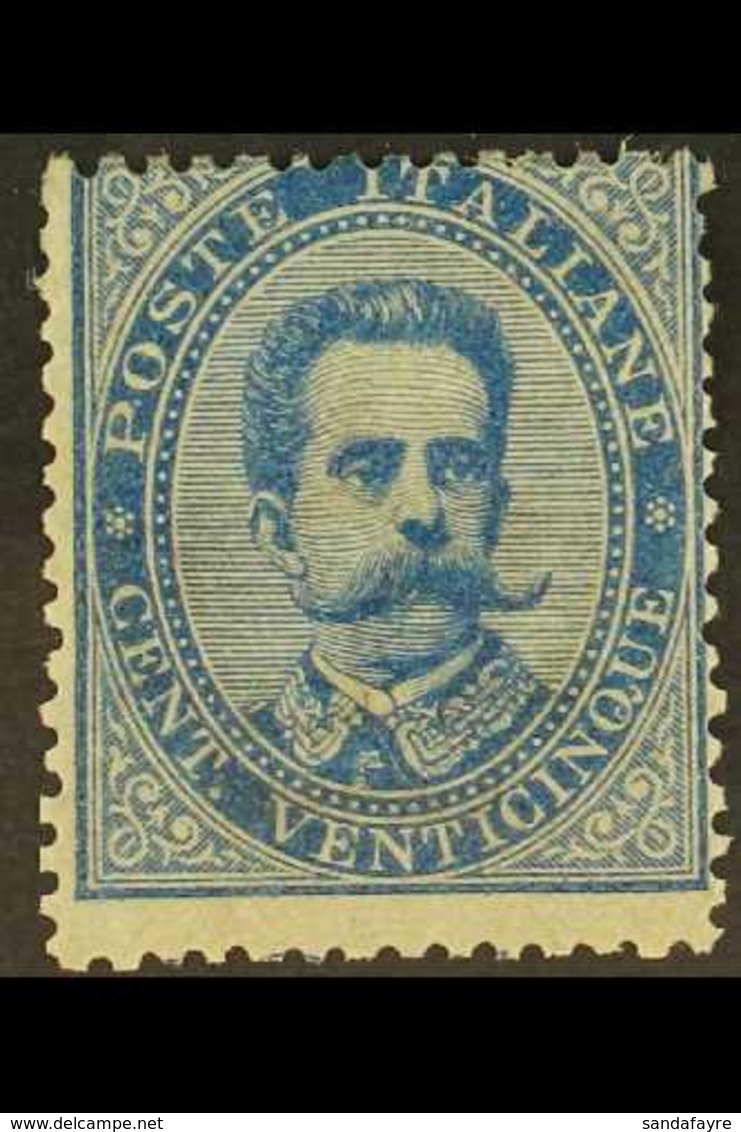 1879 25c Deep Blue (SG 34, Michel 40, Sassone 40), Mint, Centred To Upper Right, Fresh Colour, Cat £950. For More Images - Unclassified