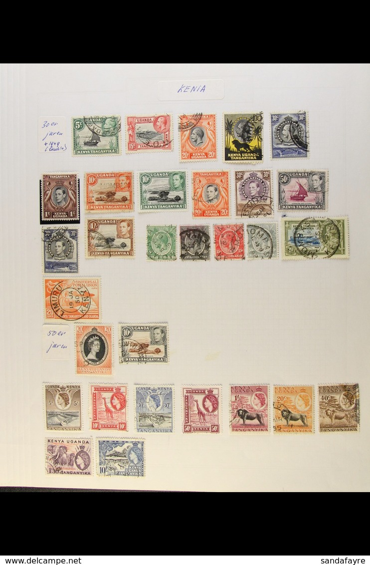 1897-1995 MINT AND USED COLLECTION An All Different Collection With Sections Of KUT, Kenya, Uganda, Tanganyika, Tanzania - Vide