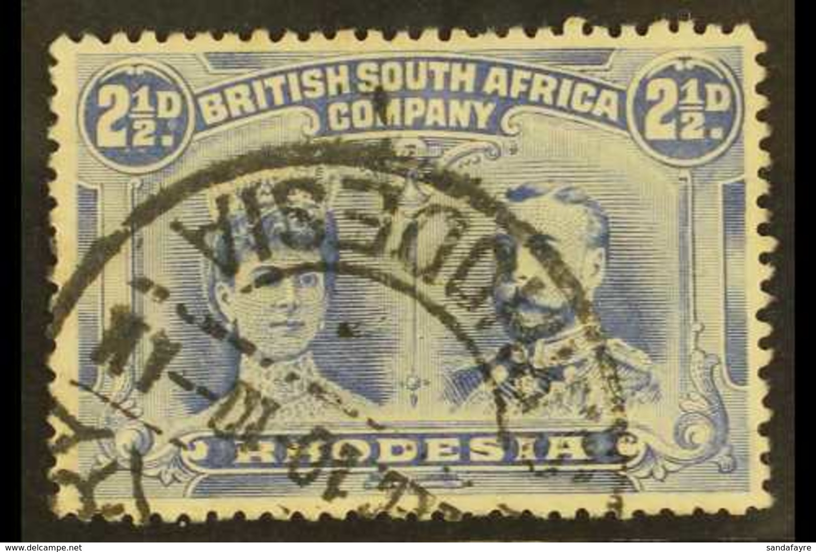 1910 2½d Ultramarine, Perf 184, SG 184, Fine Used. For More Images, Please Visit Http://www.sandafayre.com/itemdetails.a - Other & Unclassified