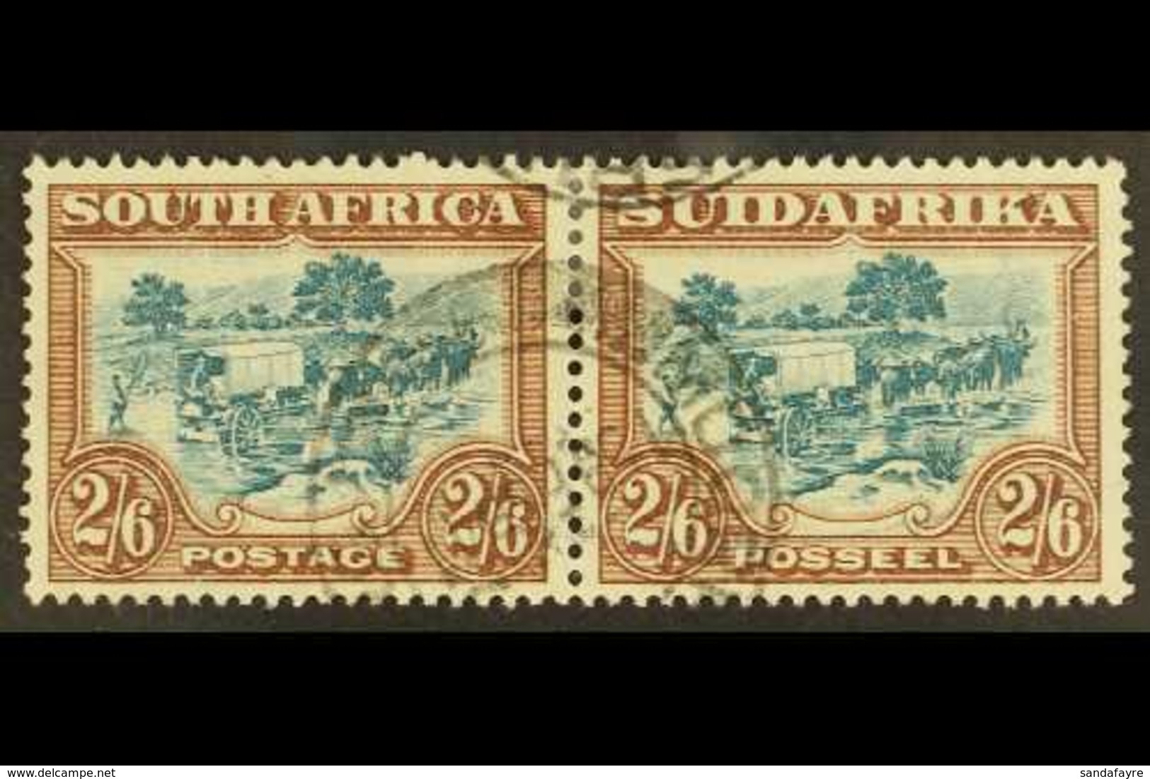 1930-45 2s6d Blue-green & Brown, SG 49, Very Fine Used, 1941 Dated Postmark. For More Images, Please Visit Http://www.sa - Zonder Classificatie