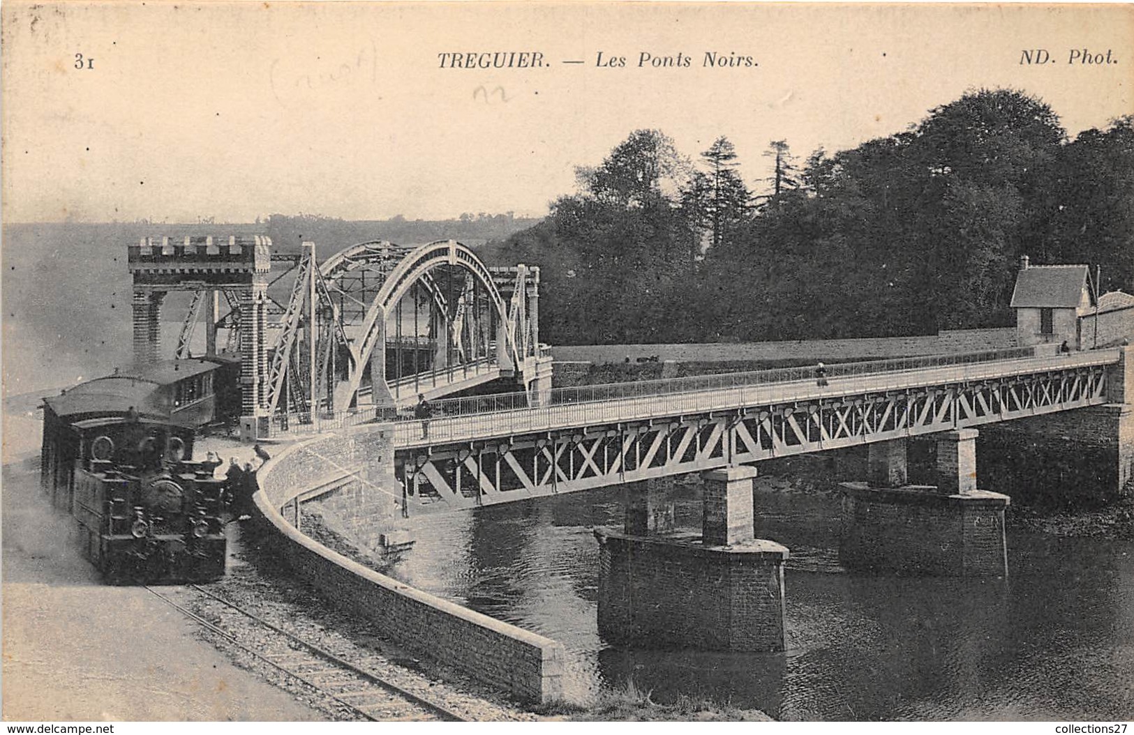 22-TREGUIER- LES PONTS NOIRS - Tréguier