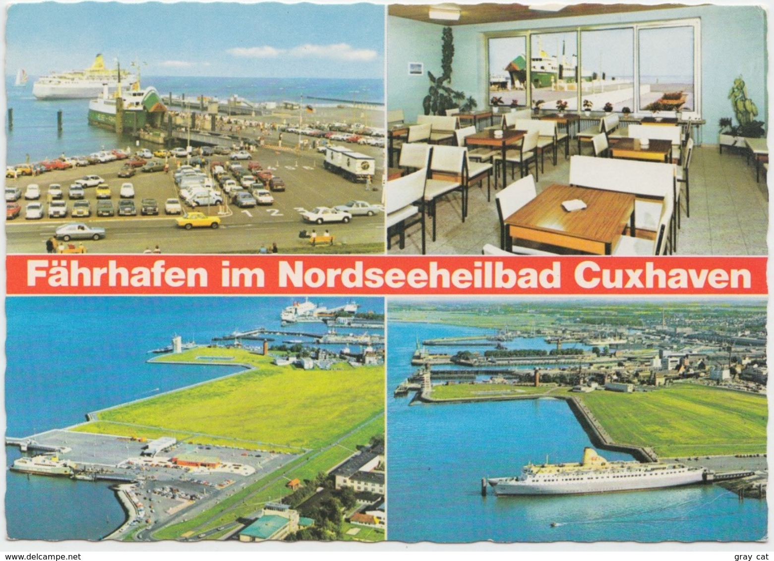 Fahrhafen Im Nordseeheilbad Cuxhaven, Germany, 1970s Unused Postcard [21392] - Cuxhaven