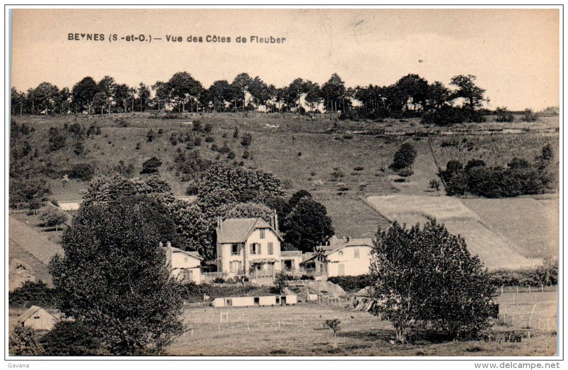 78 BEYNES - Vue Des Cotes De Fleuber - Beynes