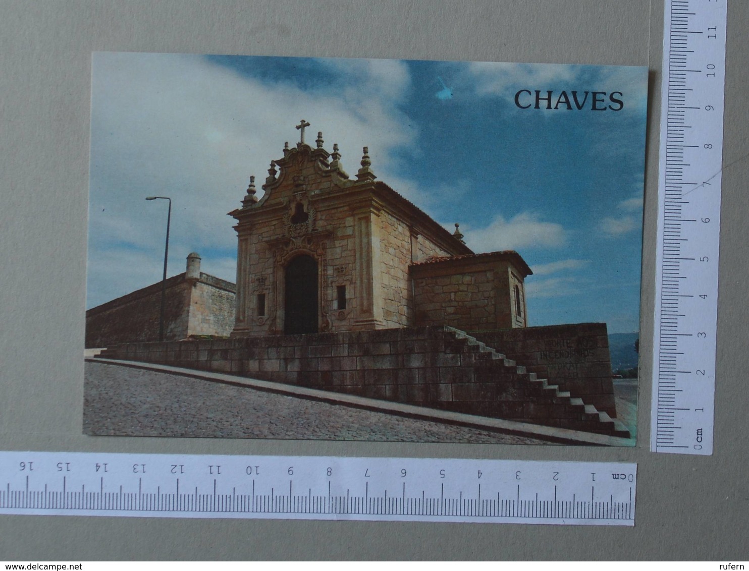PORTUGAL - CAPELA DE Nª Sª DA LAPA -  CHAVES -   2 SCANS  - (Nº23950) - Vila Real