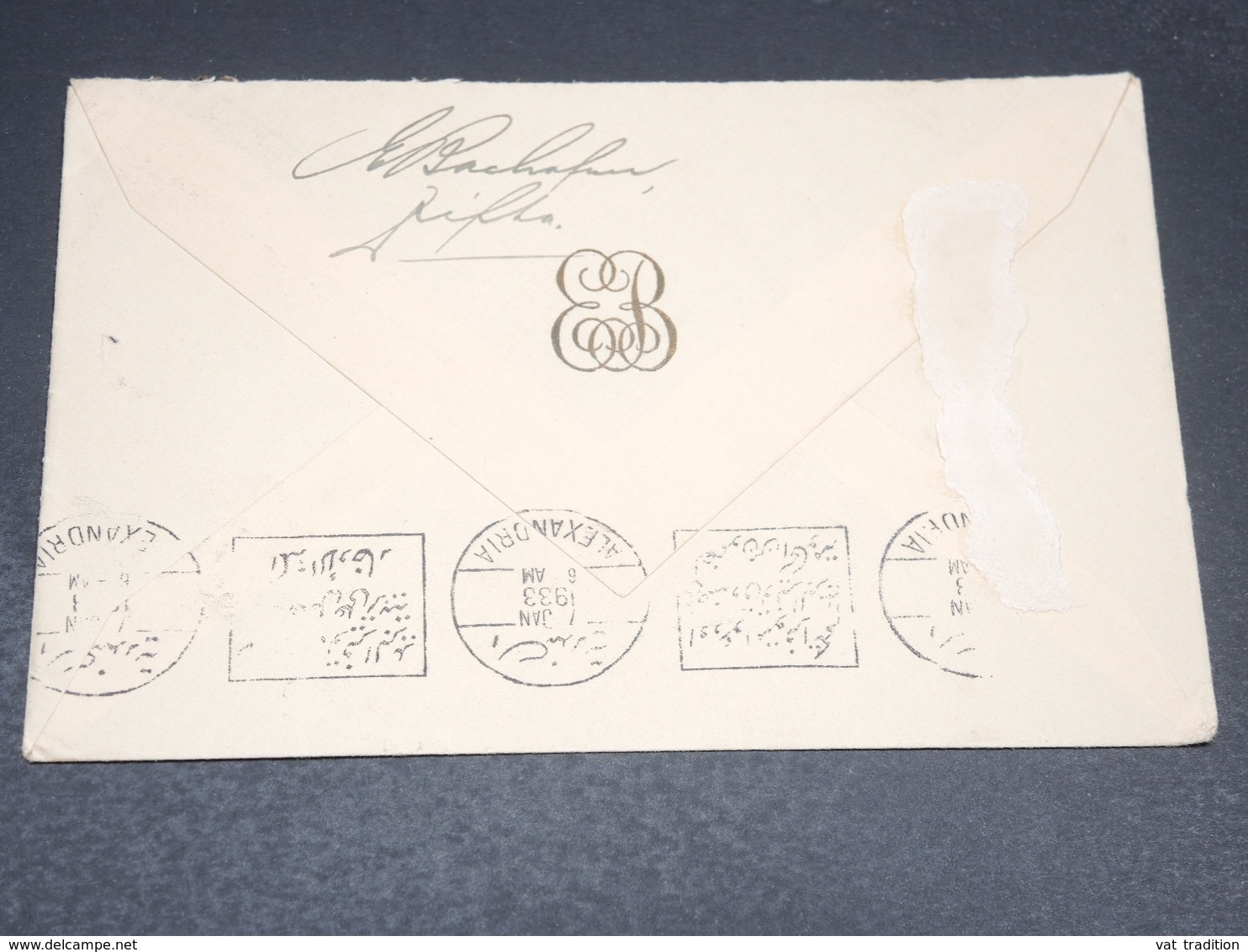 EGYPTE - Enveloppe De Zifta Pour La Suisse En 1933 , Affranchissement Plaisant - L 19885 - Covers & Documents