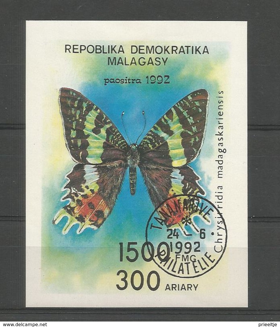 Madagascar 1992 Butterflies S/S  Y.T. BF 78 (0) - Schmetterlinge