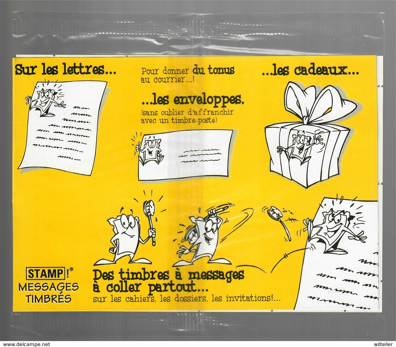 France 1997 Stamp! Messages Timbés Marcel Gotlib 2/2 - Ongebruikt