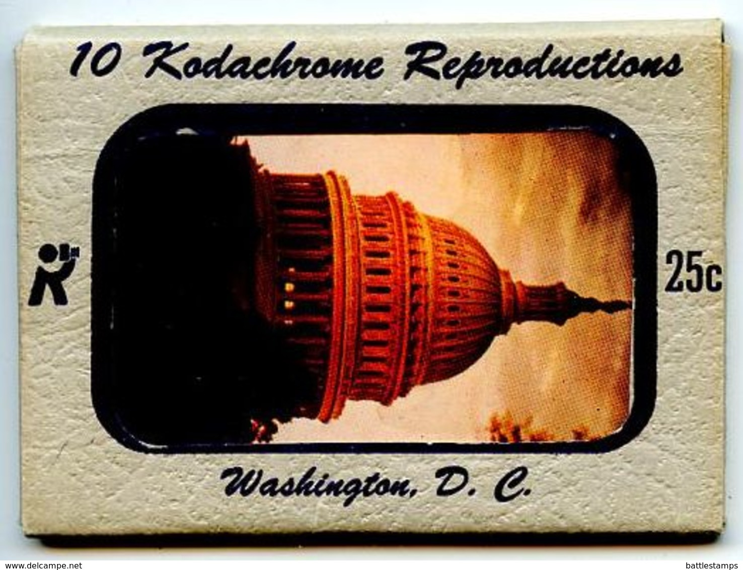 United States Modern Postcard 10 Kodachrome Color Cards - Washington, D.C - Washington DC