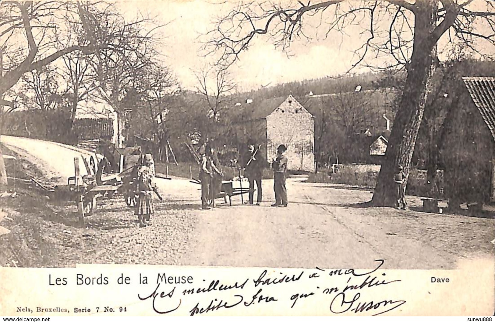 Dave - Les Bords De La Meuse (animation, Attelage, 1904) - Namur