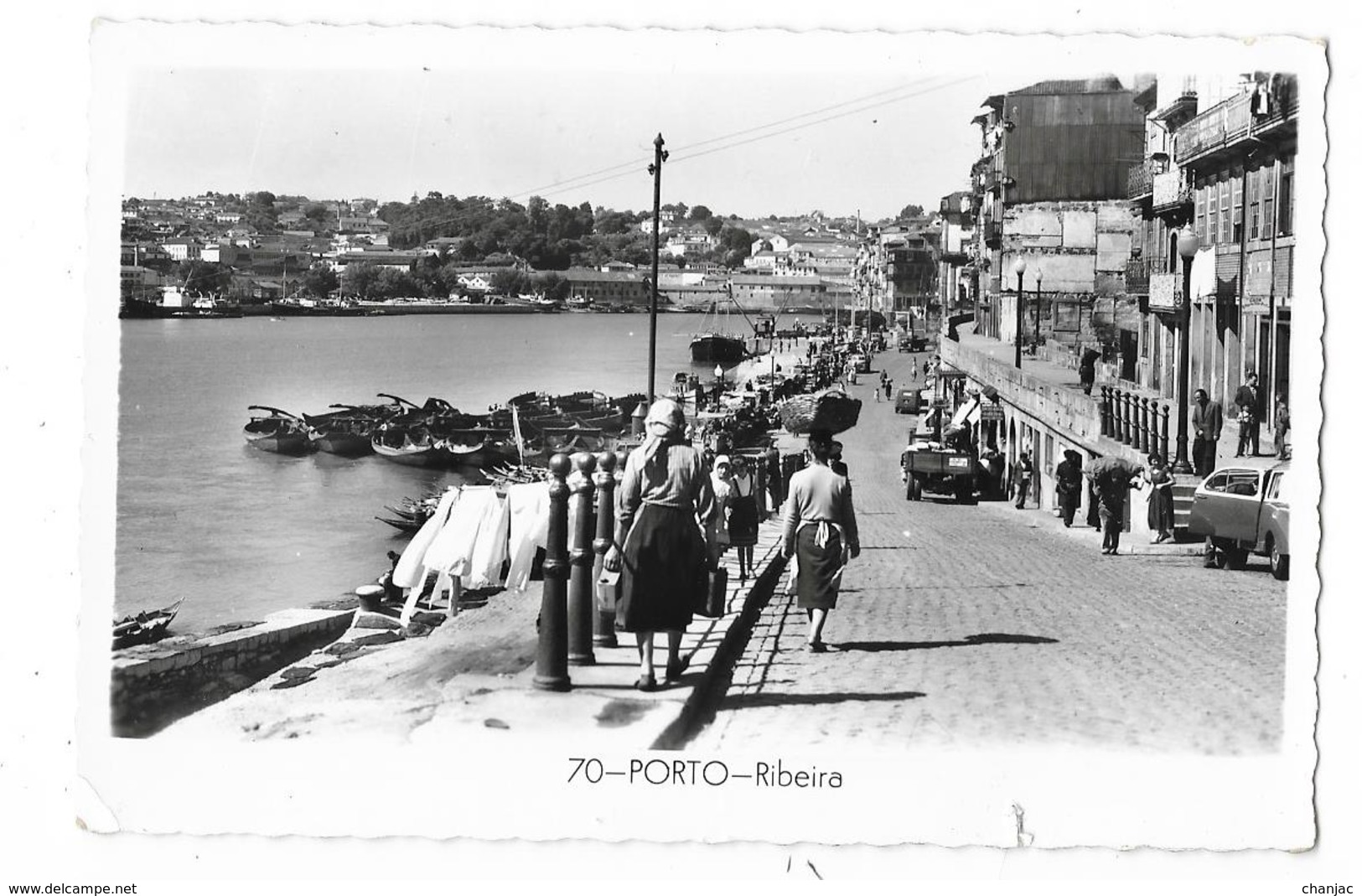 Cpsm: PORTUGAL - PORTO Ribeira (automóveis, Camiões) N° 70 - Porto