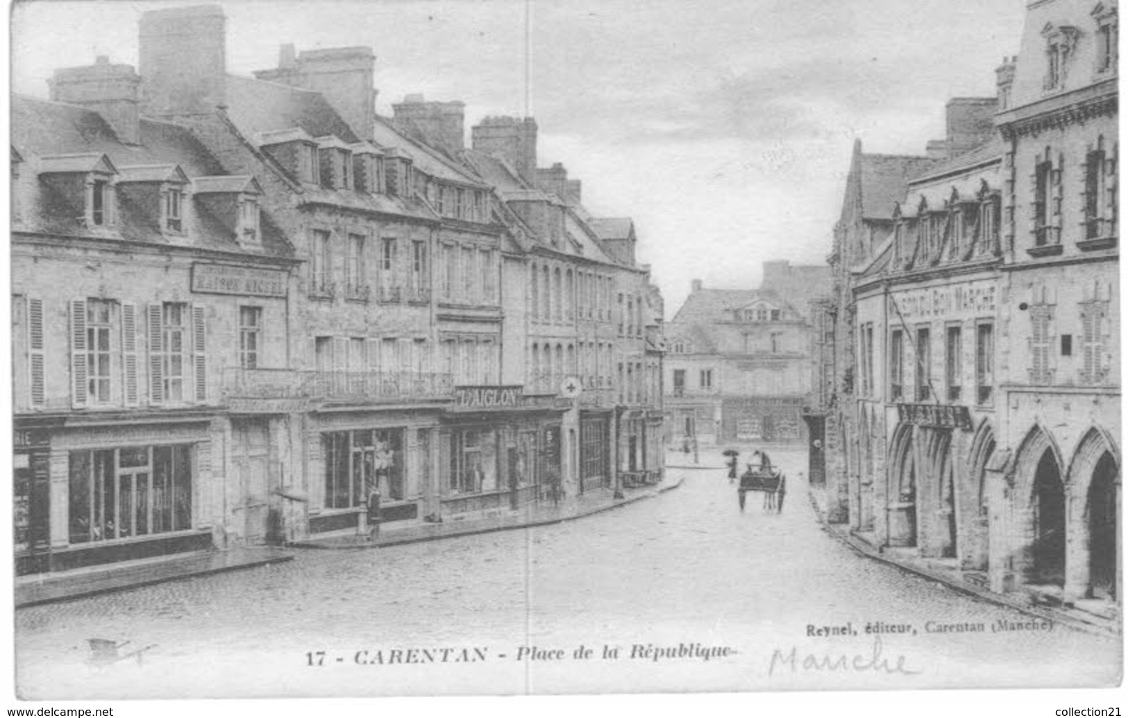 CARENTAN ..... PLACE DE LA REPUBLIQUE - Carentan