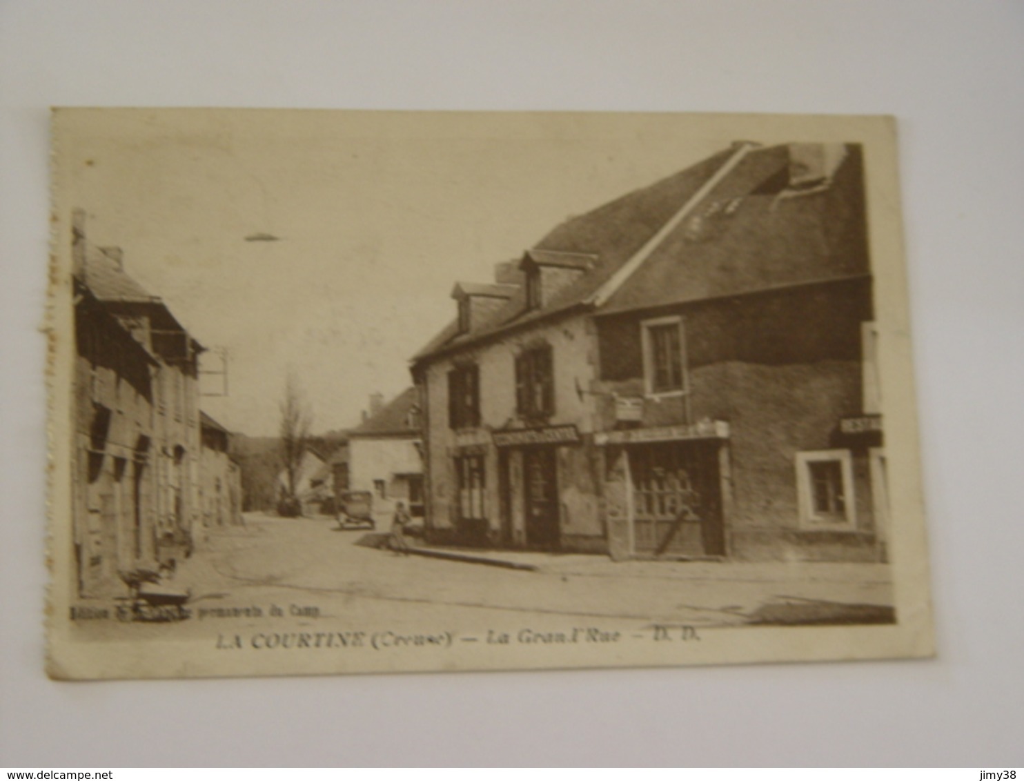 CREUSE-LA COURTINE-LA GRAND'RUE ED DD-ANIMEE - La Courtine