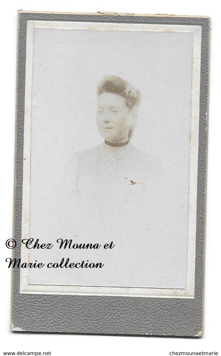 MADELEINE SAINTIN - CDV PHOTO - Personnes Identifiées